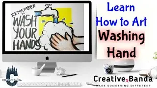 Learn How to make Washing Hand | Art Tutorial | Drawing For Kids | Creative Banda