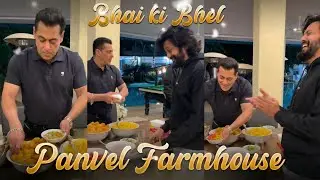 Inside Video Of Salman Khan Making Special Bhel For Ritesh Deshmukh At His Panvel Farmhouse 😍