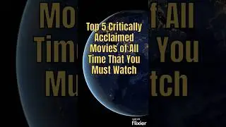 Top 5 Critically Acclaimed Movies Of All Time That You Must Watch #shorts