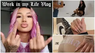 WEEK IN MY LIFE VLOG: PHOTOSHOOT BTS, WORK, & FRIENDS