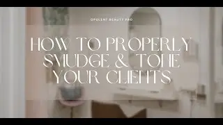How To Properly Smudge & Tone Your Clients