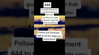 The Meaning of 444 #shorts #YouTubeshorts