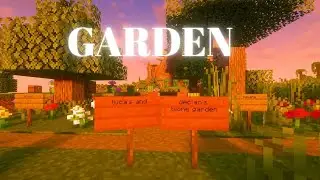 Two Noobs Build a Biome Garden In Minecraft | Forever World ep3