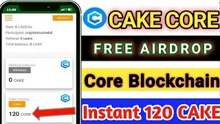 cakecore free mining|Next month list|Cake core airdrop|don't miss बड़ा profit होगा@Cryptotabrez