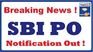 SBI PO 2021 Notification Out !