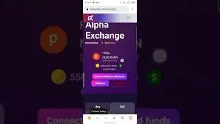 HOW TO CONNECT AND WITHDRAW ALPHA COIN