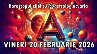 Eu sunt... trenul🚅 VINERI 20 FEBRUARIE 2026 ☯ HOROSCOPUL ZILEI  @astrolog.acvaria ​