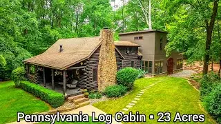 Pennsylvania Log Cabins For Sale | 23+ Acres | Pennsylvania Land For Sale | Luxury Cabins With Land