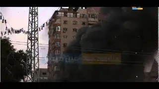 Israeli Bombing of Gaza 12 story Apartment Tower