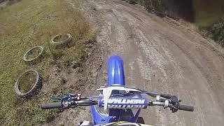 Rippin a berm yz 125