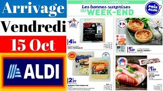 Catalogue Aldi France 💙 Arrivage vendredi 15 Octobre 2021💖👇💟