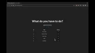 006 client todo 002 Client (front-end) app with Vite React