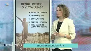 Stirile Kanal D - Dr. Roxana Voica, secretele longevitatii! | Editie de dimineata