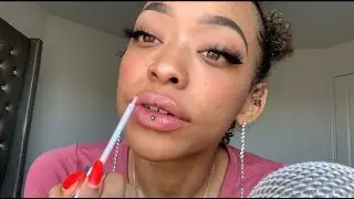 ASMR | COLOURPOP HAUL ♡ LIPSTICK APPLICATION + MOUTH SOUNDS