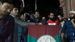 Jinnah AMU RSS Row HYV: Addressing the students at Bab-e-Syed, AMU