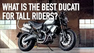 What is the BEST Ducati for Tall Riders? Ducati come to The Bike Shed