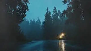 This Dark Rain and Thunder Sound Puts Your Body Into Sleep State