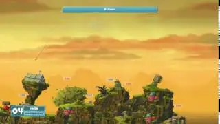 Worms W.M.D - Entire Map Rope Grab