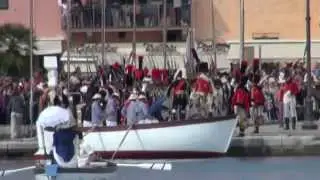 4 Maggio l'arrivo (video n° 4 )-1814 --2014- 200° aniversario sbarco di Napoleone all'Elba