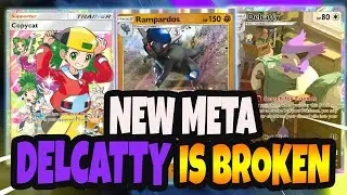 ДЕЛКАТТИ СЛОМАН! МЕГАРАСТ ТЕМПЕРАТУРЫ Pokemon TCG Pocket
