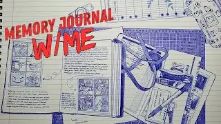 Memory Journal || Scrapbook || Odyssey Notebook || #uppbeat #journaling #scrapbooking #journaling 