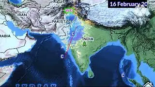 Next 25 Days Weather System Map Analysis February Month 2026 Update WD Cyclonic Circulation. 