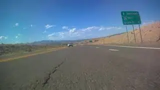 Driving from Pena Blanca to Cochiti Lake, NM    timelapse