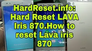 How to lava iris 870 Hard Reset// Lava iris 870 factory Reset//