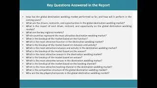 Global Destination Wedding Market Size, Share, Industry Overview, forecast 2023-2028
