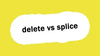 Deleting array elements in JavaScript - delete vs splice
