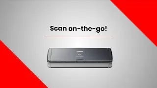 Canon P-215II: Portable Scanner for Effortless Scanning Anywhere