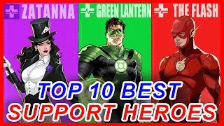 Top 10 Best Support Heroes in DC Dark Legion: Ultimate Support Tier List