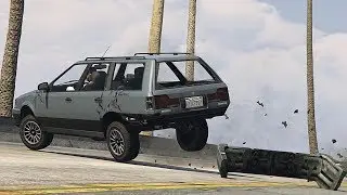 GTA 5 Extreme High speed Car Crashes Compilation!!!