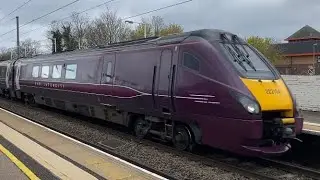 Class 222 Meridian | 222104 + 222013 | East Midlands Railway | Cricklewood | 15/04/23