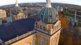 DJI phantoms at the Iowa State Capitol