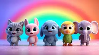 Tippy Tippy Tap Tap &ndash; Fun Friends Party | Cute Kids Rhyme | 3D Cartoon Song