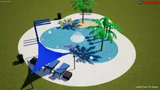Residential Splash Pad Design - Designs By Eli