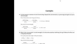calculations part 2 ( Ratio strength , part per million , Specific gravity and allegation method)
