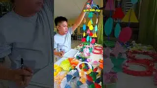 Mobile Art made by my Grade 5 pupils