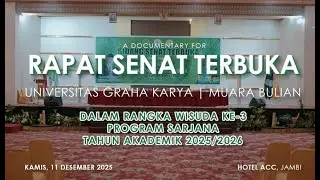 Wisuda Ke-III Universitas Graha Karya Muara Bulian (11 Desember 2025)