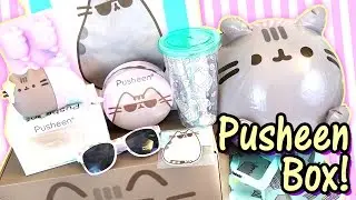 Pusheen Cat Box Summer 2016 - Kawaii Subscription Box Unboxing - So much Official Merch Cuteness!!