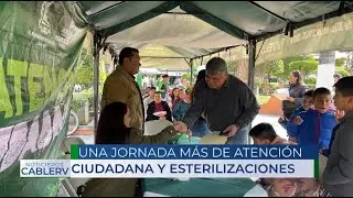 Segunda jornada de atención ciudadana en la plaza principal tuvo Arnulfo Urbiola y Karina Quintero