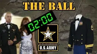 Attending an Army ball