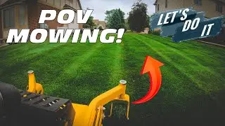 POV Mowing Grass - Cub Cadet PRO X 660!