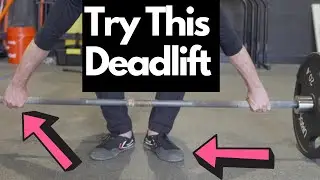 Duck Stance Deadlift Form (with Snatch Grip)