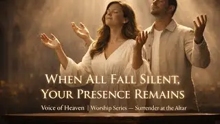 WHEN ALL FALLS SILENT, YOUR PRESENCE REMAINS | Voice of Heaven | Worship  — Surrender at the Altar
