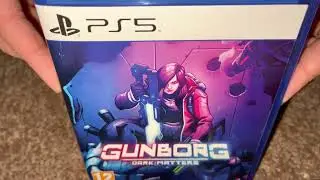 Nostalgamer 4K Unboxing Gunborg Dark Matters On Sony PlayStation Five PS5 Red Art Games Region Free