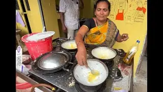 Massive Gunta Dosa Making in Chennai | South Indian Street Food Heaven