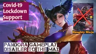 MAXIMUM DISABLER!! PANDORA Gameplay - Support Build -- Heroes Evolved