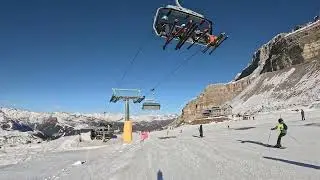 Ski Madonna di Campiglio vrh Groste